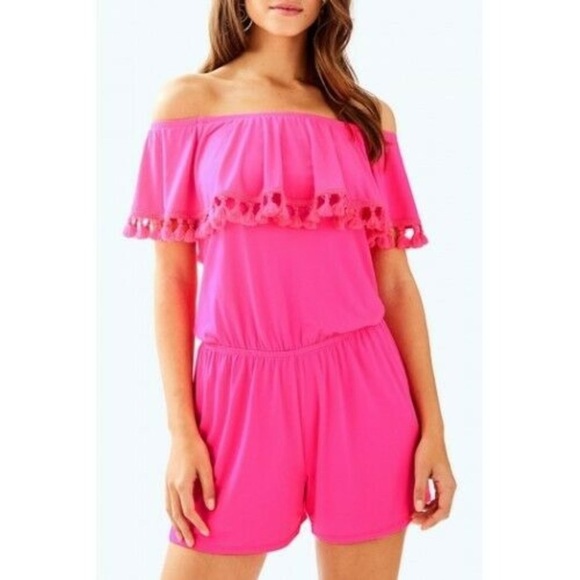 Lilly Pulitzer Pants - Pink Lily Pulitzer Romper